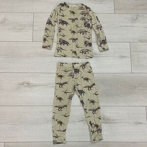 Posh Peanut Vintage Dinosaur Print Pajamas